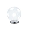 Reality BALL Tafellamp LED Chroom, 1-licht