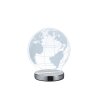 Reality GLOBE Tafellamp LED Chroom, 1-licht