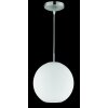 Reality MOON Hanglamp Nikkel mat, 1-licht