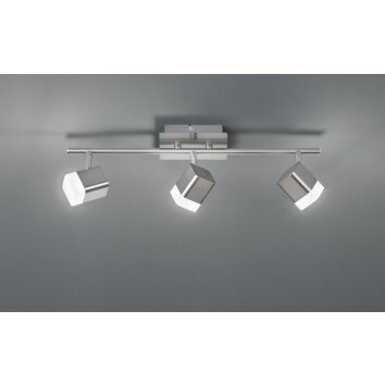 Reality ROUBAIX Spotlamp LED Nikkel mat, 3-lichts