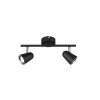 Reality TOULOUSE Spotlamp LED Zwart, 2-lichts