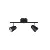 Reality TOULOUSE Spotlamp LED Zwart, 2-lichts