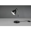 Reality Harvey Tafellamp Chroom, Zwart, 1-licht