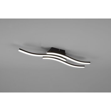 Reality Route Plafondlamp LED Zwart, 3-lichts