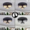 Huallilemu Plafondlamp LED Zwart, 3-lichts