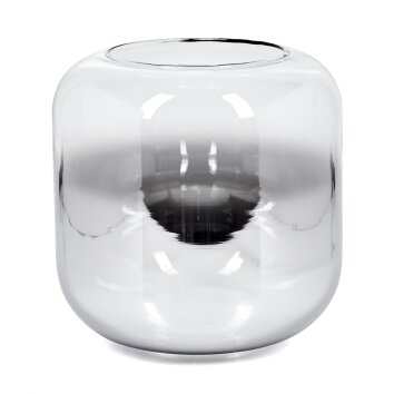 Lauden Reserve glas, reserveonderdeel 20 cm Chroom, Duidelijk, Rookkleurig