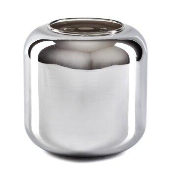 Glazen lampenkap  Lauden Reserve glas, reserveonderdeel 15 cm Chroom, Rookkleurig