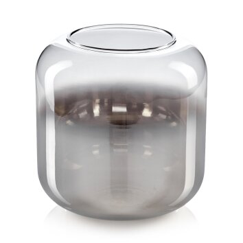 Glazen lampenkap  Lauden Reserve glas, reserveonderdeel 15 cm Duidelijk, Rookkleurig