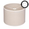 Bassagoda reserveonderdeel, Lampenkap Beige