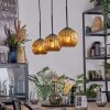Ripoll Hanglamp, Kogellampje, Hanglamp Goud, 3-lichts