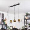 Ripoll Hanglamp, Kogellampje, Hanglamp Goud, 3-lichts