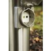 Caserta Plint licht, Staande lamp, Pad licht Roestvrijstalen kleur, 1-licht