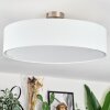 Foggia Plafondlamp Nikkel mat, 3-lichts