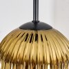 Koyoto Hanglamp, Kogellampje, Hanglamp, Cluster hanglamp 30 cm Blauw, Goud, Groen, 3-lichts