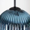 Koyoto Hanglamp, Kogellampje, Hanglamp Blauw, Goud, Groen, Koperkleurig, 4-lichts