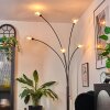 Nikkala Staande lamp Zwart, 5-lichts