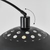 Baloca Staande lamp, Booglampen Zwart, 1-licht