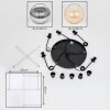 Koyoto Hanglamp, Kogellampje, Cluster hanglamp Amber, Duidelijk, Rookkleurig, 5-lichts