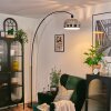 Baloca Staande lamp, Booglampen Zwart, 1-licht