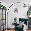 Baloca Staande lamp, Booglampen Zwart, 1-licht