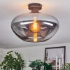 Mertola Plafondlamp Rookkleurig, 1-licht