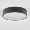 Elmar Plafondlamp LED Zwart, 1-licht