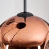 Ripoll Hanglamp, Kogellampje, Cluster hanglamp Chroom, Goud, Duidelijk, Koperkleurig, Rookkleurig, 4-lichts