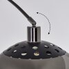 Baloca Staande lamp, Booglampen Chroom, Zwart, 1-licht