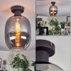 Apedo Plafondlamp Rookkleurig, 1-licht