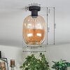 Apedo Plafondlamp Amber, 1-licht