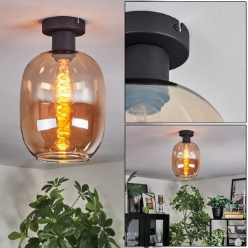 Apedo Plafondlamp Amber, 1-licht