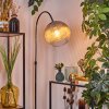 Koyoto Staande lamp, Booglampen Chroom, Zwart, 1-licht