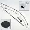 Baloca Staande lamp, Booglampen Chroom, Zwart, 1-licht