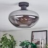 Mertola Plafondlamp Rookkleurig, 1-licht