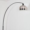 Baloca Staande lamp, Booglampen Zwart, 1-licht