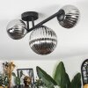 Chehalis Plafondlamp, Kogellampje Rookkleurig, 3-lichts
