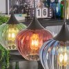 Cem Hanglamp, Hanglamp Blauw, Geel, Groen, Duidelijk, Red, 4-lichts