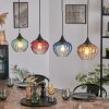 Cem Hanglamp, Hanglamp Blauw, Geel, Groen, Duidelijk, Red, 4-lichts