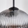 Koyoto Hanglamp, Kogellampje, Cluster hanglamp Amber, Duidelijk, Rookkleurig, 5-lichts