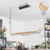 Fugelsta Hanglamp, Hanglamp LED Zwart, 1-licht
