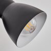 Farel Wandlamp, Muurspot Chroom, Zwart, 1-licht