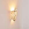 Acerra Muurlamp Zilver, 1-licht