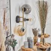 Gastor Kogellampje, Wandlamp Goud, Zwart, 3-lichts