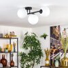 Gastor Plafondlamp, Kogellampje Wit, 3-lichts