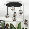 Chehalis Plafondlamp, Kogellampje Rookkleurig, 5-lichts