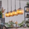 Koyoto Hanglamp, Kogellampje, Hanglamp Amber, 4-lichts