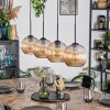Koyoto Hanglamp, Kogellampje, Hanglamp Amber, 4-lichts
