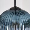 Koyoto Hanglamp, Kogellampje, Cluster hanglamp Blauw, Groen, Koperkleurig, 5-lichts