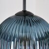 Koyoto Hanglamp, Kogellampje, Cluster hanglamp Blauw, Goud, Groen, 5-lichts