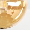 Chehalis Plafondlamp, Kogellampje Amber, 5-lichts